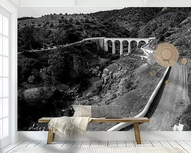 Brug over de Gaudiana Vallei Portugal Bezpieczna płatność