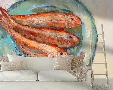 Drie rode mullen Autentyczny