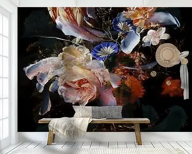 Ostatnia szansa stilleven met bloemen