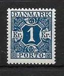 Ekspresowa dostawa Denemarken 1921 - Portzegel AFA 15 - Postfris
