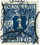 Popularny Denemarken 1921-1925 - Taks zegels AFA 15 - Gebruikt
