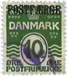 Oryginalny Denemarken 1922 - Veerboot postzegel AFA 5 - Gebruikt