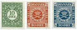 Denemarken 1926 - AFA 154-156 - Postfris Zwrot pieniędzy