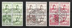 Tani Denemarken 1937 - AFA 236-238 - Gebruikt