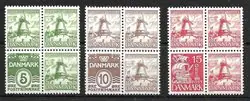 Denemarken 1937 - AFA 236-238 - Postfris Wysoka jakość