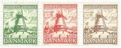 Tylko dziś Denemarken 1937 - AFA 236-238 - Postfris