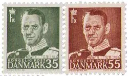 Oferta Denemarken 1950 - AFA 326-327 - Postfris