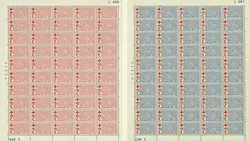 Denemarken 1966 - AFA 441F-442F - 2 Compleet vel - Postfris Popularny