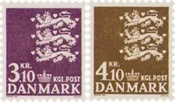 Ekspresowa dostawa Denemarken 1970 - AFA 501-502 - Postfris