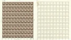 Denemarken 1974 - AFA 45bx - Compleet vel - postfris Niska cena