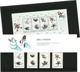 Denemarken 2009 - Play in the Snow - Presentatiepakket Autentyczny