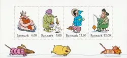 Szybka dostawa Denemarken 2011 - AFA 1686A - Postfris souvenir sheet