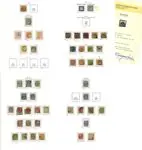 Zwrot pieniędzy Denemarken tot 1989 - Collectie in 1 voordrukalbum- Gestempeld