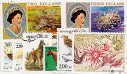 Tylko dziś Dieren - Postzegel pakket - Gestempeld