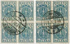 Duitse bezetting 1922 - Michel 1 - Gebruikt Darmowa dostawa