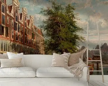 Darmowa dostawa Stadsgezicht van Amsterdam - Cornelis Springer