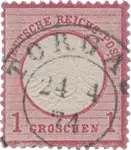 Najlepsza cena Duitse Rijk - 1872 - Michel 19 - Gebruikt