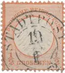 Wysoka jakość Duitse Rijk - 1872 - Michel 3 - Gebruikt