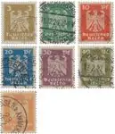 Oferta limitowana Duitse Rijk - 1924 - Michel 355-361 - Gebruikt