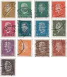 Duitse Rijk - 1928 - Michel 410-422 - Gebruikt Popularny