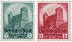 Duitse Rijk - 1934 -Michel 546-47 - Postfris Tani