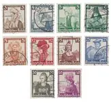 Kup teraz Duitse Rijk - 1935 - Michel 588-597 - Gebruikt