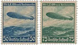 Duitse Rijk - 1936 - Michel 606-607 (met of zondergom) - Ongebruikt Rabat