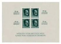 Kup teraz Duitse Rijk - 1937 - Mi Blok 11 - Ongebruikt