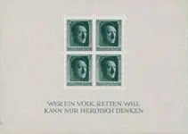 Promocja Duitse Rijk - 1937 - Michel Blok 7 - Postfris