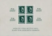 Wyprzedaż Duitse Rijk - 1937 - Michel Blok 9 - Postfris