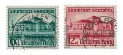 Duitse Rijk - 1938 - Michel 673-674 - Gebruikt Szybka dostawa