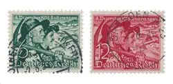 Duitse Rijk - 1938 - Michel 684-685 - Gebruikt Premium