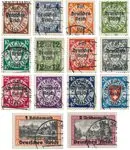 Zamów teraz Duitse Rijk - 1939 - Michel 716-729 - Gebruikt