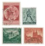 Bezpieczna płatność Duitse Rijk - 1940 - Michel 744-745 en 748-749 - Gebruikt