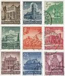 Duitse Rijk - 1940 - Michel 751-759 - Gebruikt Wysoka jakość