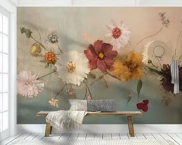 Nowość Bloemen in warme tinten en pastelkleuren