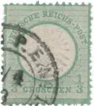 Duitse Rijk 1872 - Michel 2b - Gebruikt Zwrot pieniędzy