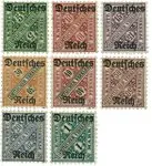 Premium Duitse Rijk 1920 - MICHEL D57-64 - Postfris