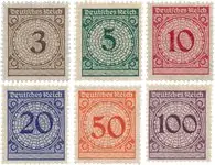 Zamów teraz Duitse Rijk 1923 - Michel 338-43, postfris - Postfris