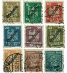 Oferta Duitse Rijk 1923 - MICHEL D105-13 - Gebruikt