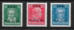 Tani Duitse Rijk 1927 - AFA 405-407 - Postfris
