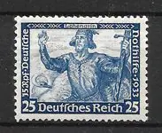 Popularny Duitse Rijk 1933 - AFA 501 - Postfris