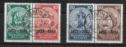 Duitse Rijk 1933 - AFA 503 - 506 - Gebruikt Oryginalny