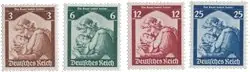Wysoka jakość Duitse Rijk 1935 - Michel 565/568 - Ongebruikt