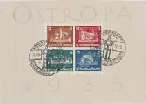 Duitse Rijk 1935 - Michel Blok 3 - Gebruikt Tani