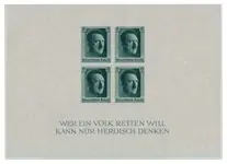 Najlepsza cena Duitse Rijk 1937 - Michel Block 8 - Unused