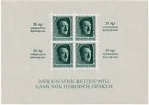 Duitse Rijk 1937 - Michel Blok 11, postfris - Postfris Ekspresowa dostawa