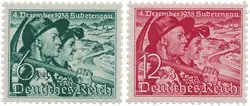 Autentyczny Duitse Rijk 1938 - Michel 684-85, postfris - Postfris