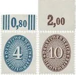 Duitse Rijk 1927/1933 - Michel D130/131 - Postfris Popularny