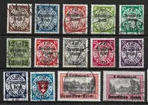 Duitse Rijk 1939 - AFA 711 - 724 - Gebruikt Ostatnia szansa